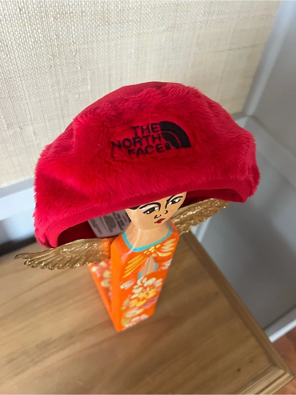 The North Face Red Fleece Headband